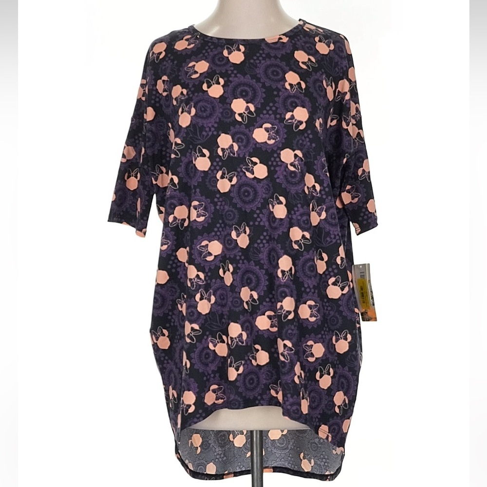 LuLaRoe Disney Collection Limited Edition Minnie Mouse Irma Tunic Size XS NWT